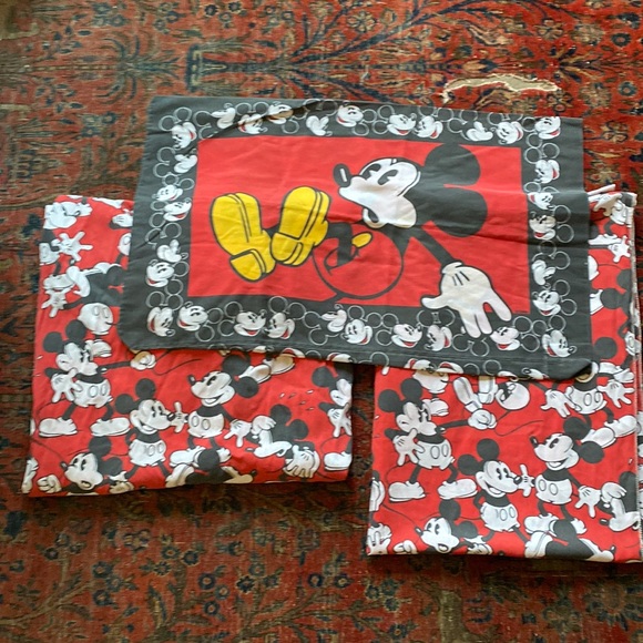 Vintage Disney Mickey Mouse sheet set - Picture 16 of 16